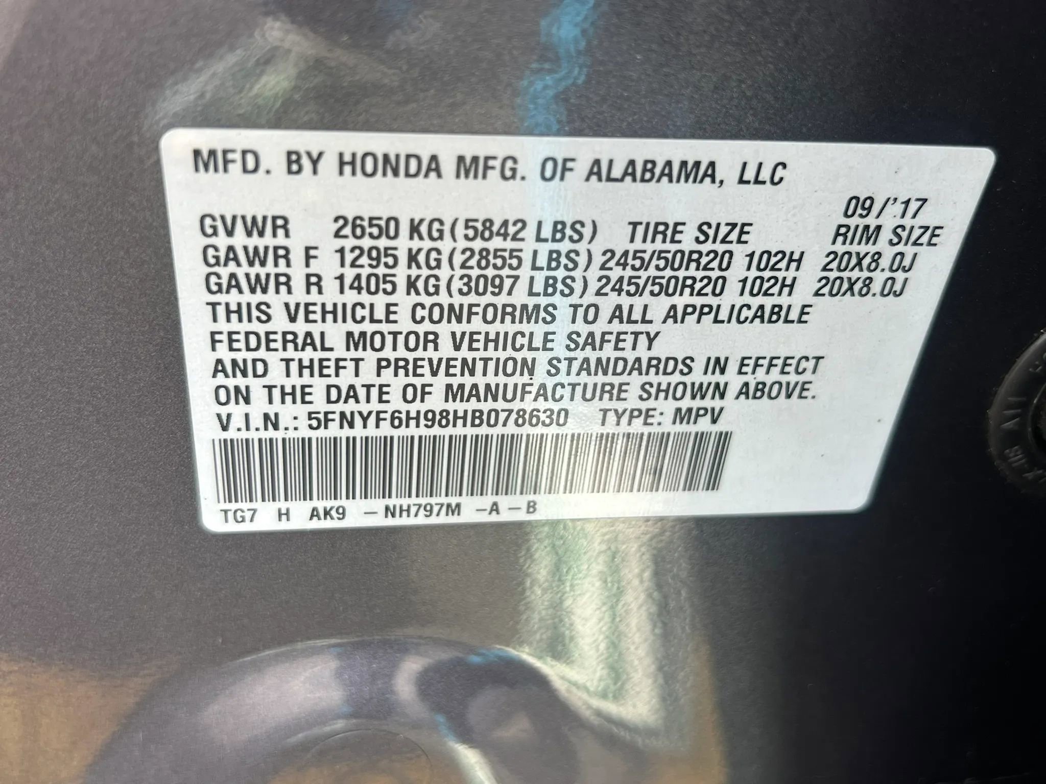 Used 2017 Honda Pilot Touring image 35