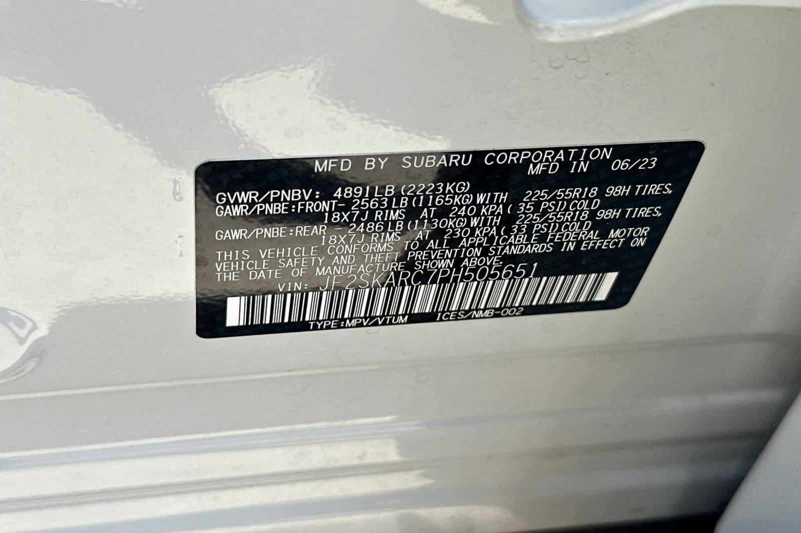 Used 2023 Subaru Forester Touring w/ Popular Package #2 AWD/4WD image 29