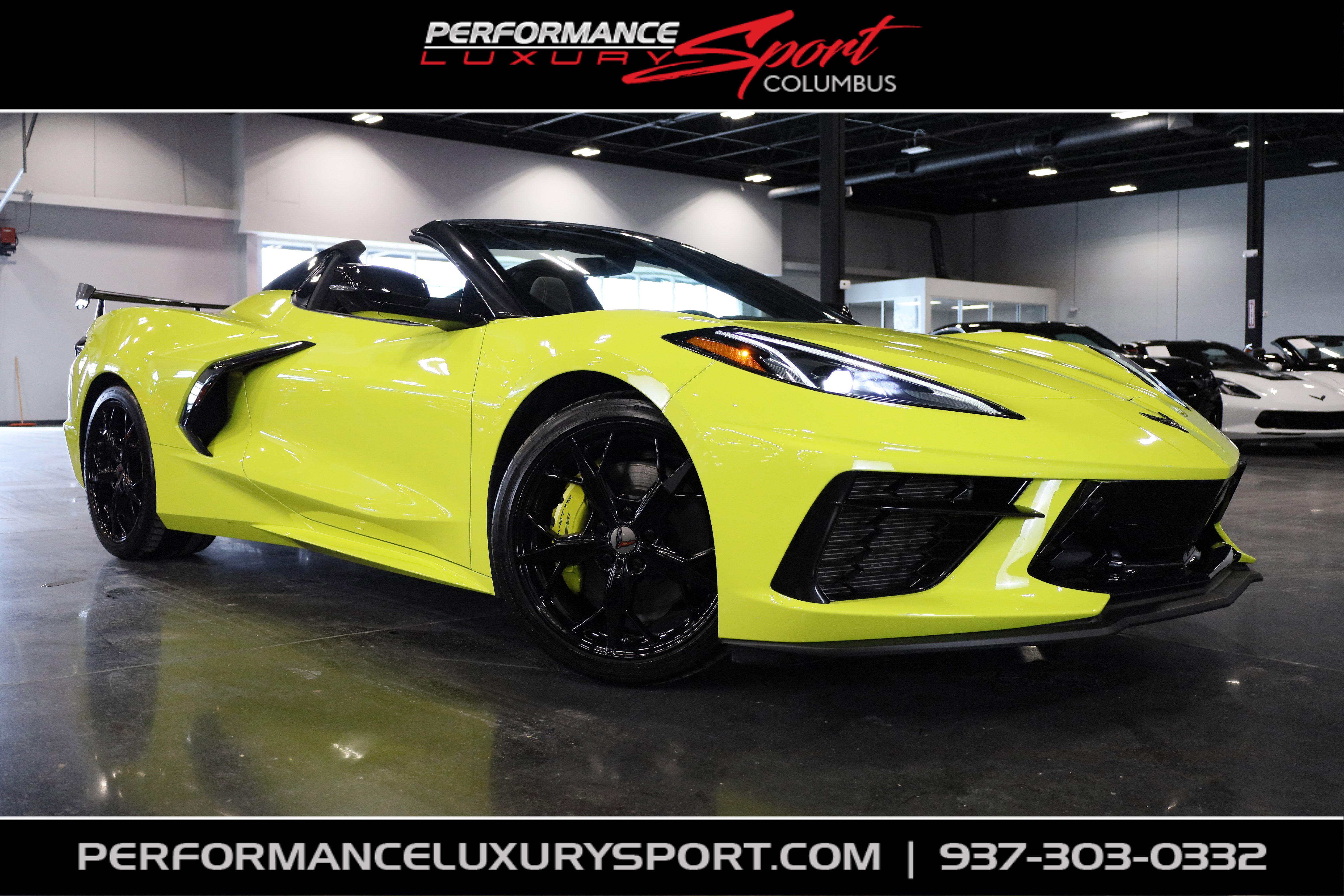 Used 2022 Chevrolet Corvette Stingray Premium Conv w/ Z51 Performance Package