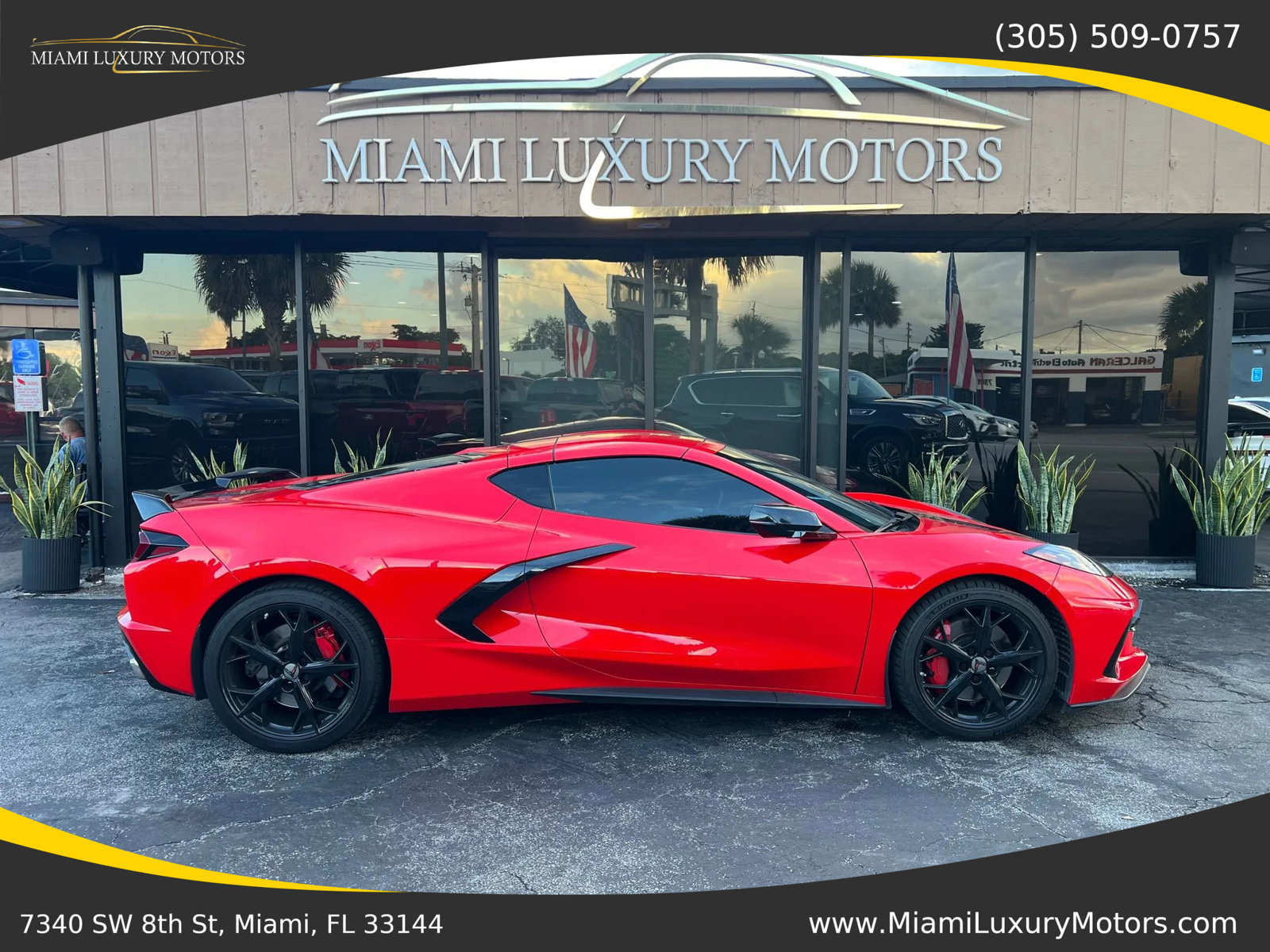 Used 2020 Chevrolet Corvette Stingray Preferred Cpe w/ 2LT Preferred Equipment Group image 1