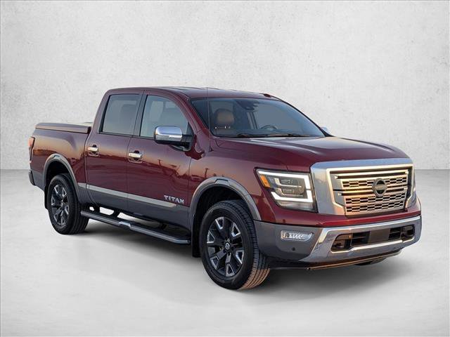 Used 2021 Nissan Titan Platinum Reserve w/ Off Road Protection Package AWD/4WD image 3