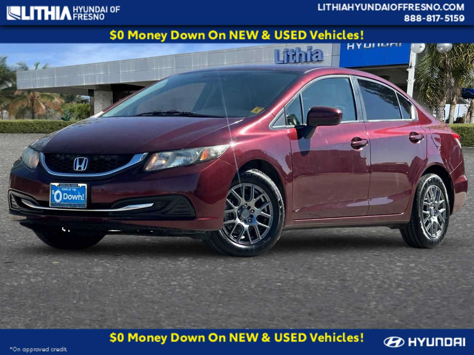 Used 2015 Honda Civic LX image 1