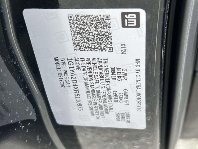 Certified 2024 Chevrolet Corvette Stingray Coupe RWD image 19