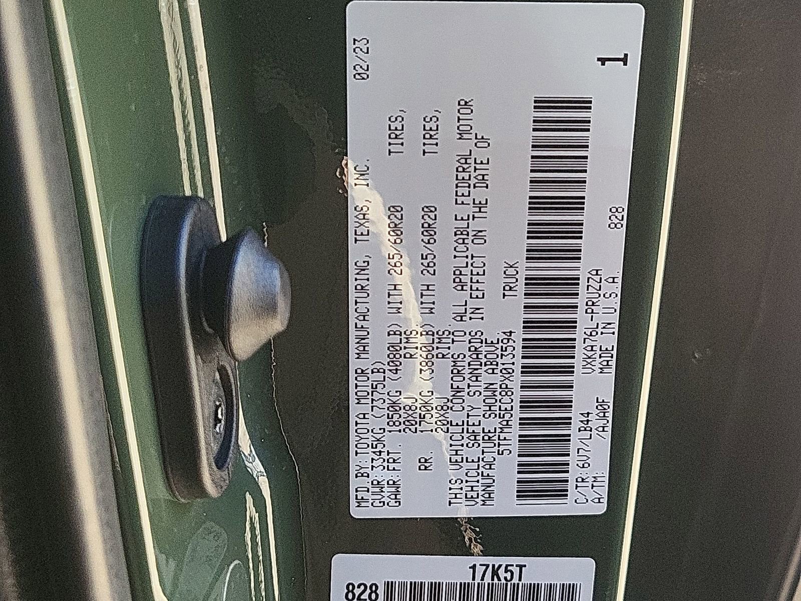 Used 2023 Toyota Tundra 1794 Edition w/ Advanced Package AWD/4WD image 34