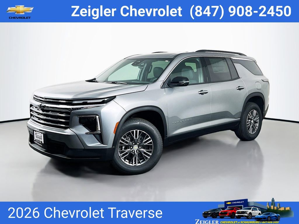 New 2026 Chevrolet Traverse LT w/ LPO, Floor Liner Package image 1