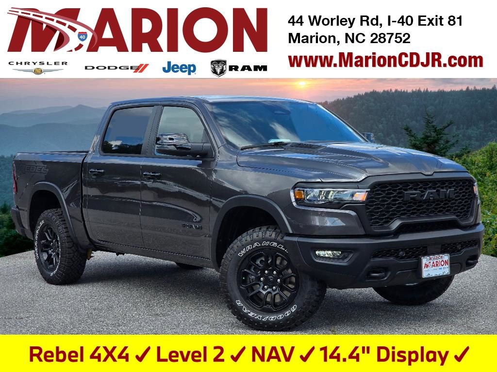 New 2026 RAM 1500 Rebel w/ Rebel Level 2 Equipment Group