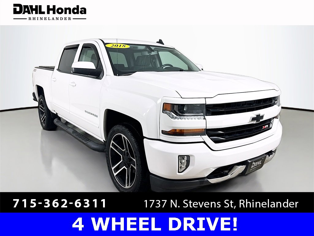 Used 2018 Chevrolet Silverado 1500 LT w/ LPO, Black Pack image 1
