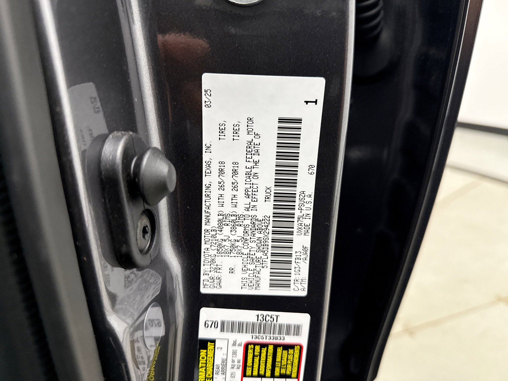 Used 2025 Toyota Tundra SR5 image 20