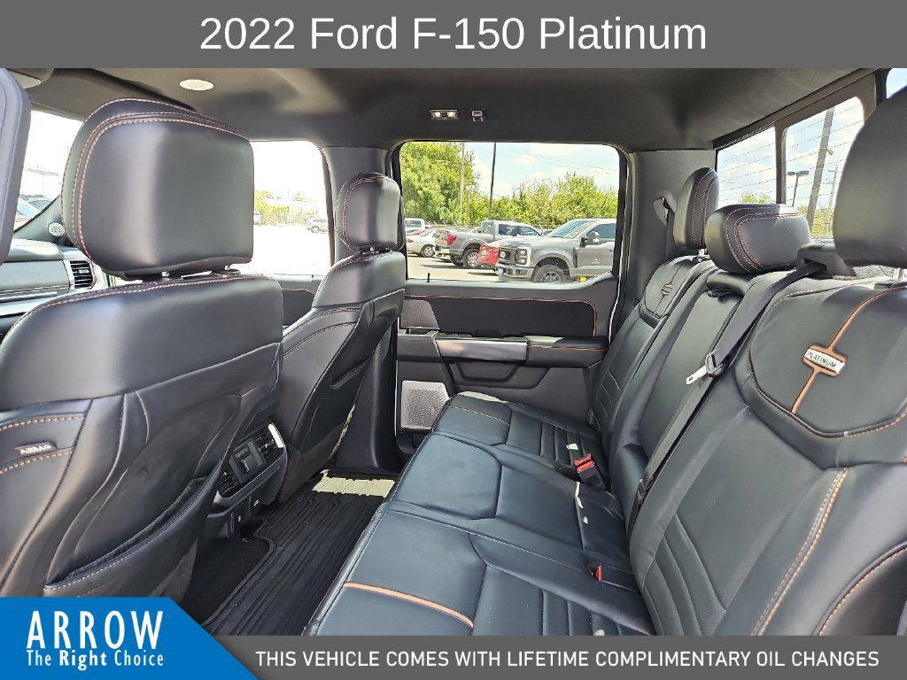 Used 2022 Ford F150 Platinum w/ Equipment Group 701A High AWD/4WD image 19