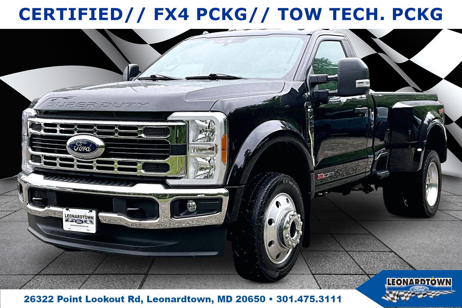 Certified 2023 Ford F450 XL w/ 360-Degree Camera Package