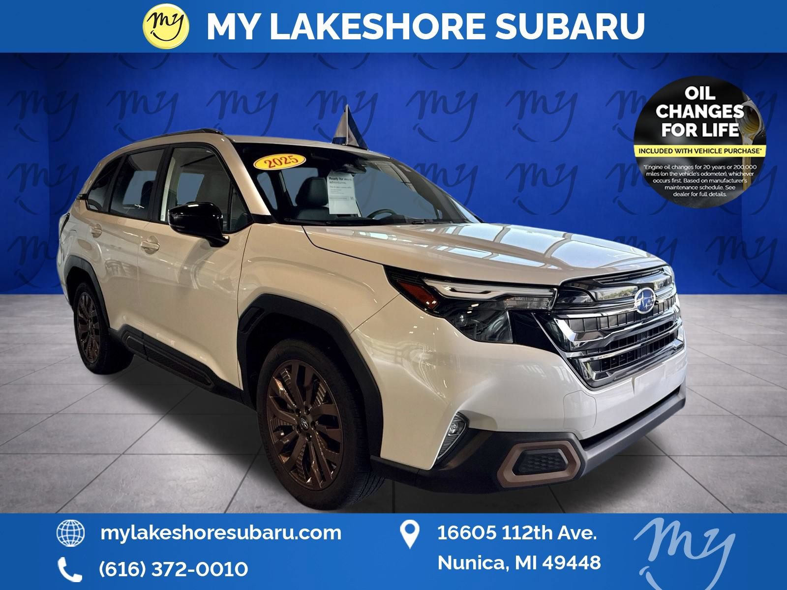 Certified 2025 Subaru Forester Sport AWD/4WD image 1