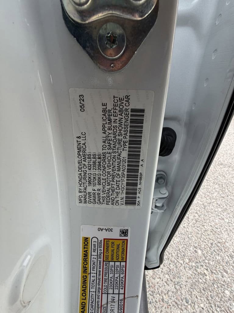 Used 2023 Honda Accord EX image 33