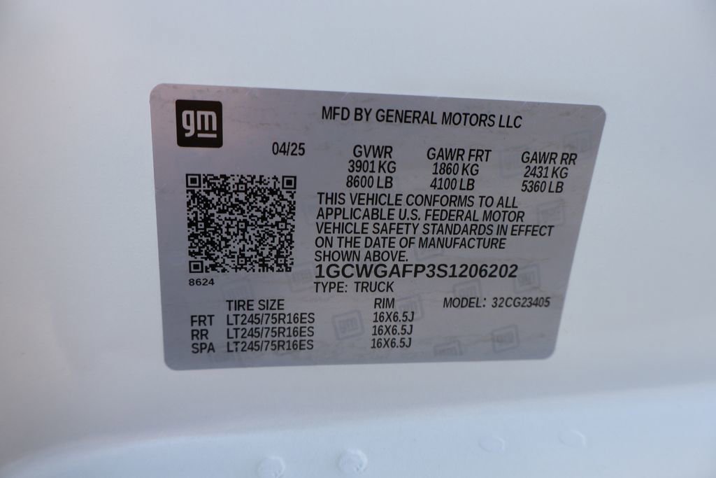 New 2025 Chevrolet Express 2500 w/ Driver Convenience Package image 40