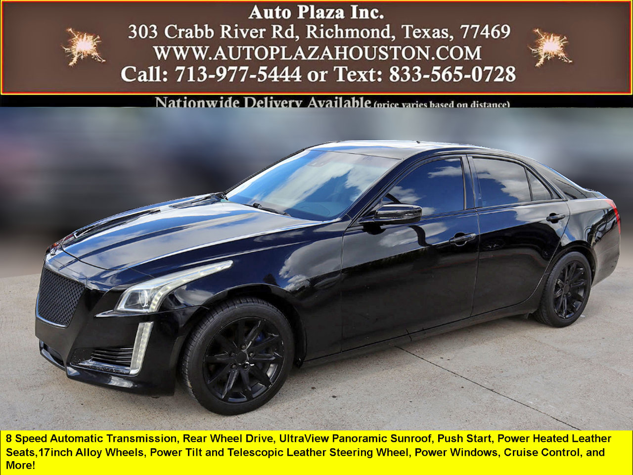 Used 2016 Cadillac CTS Luxury