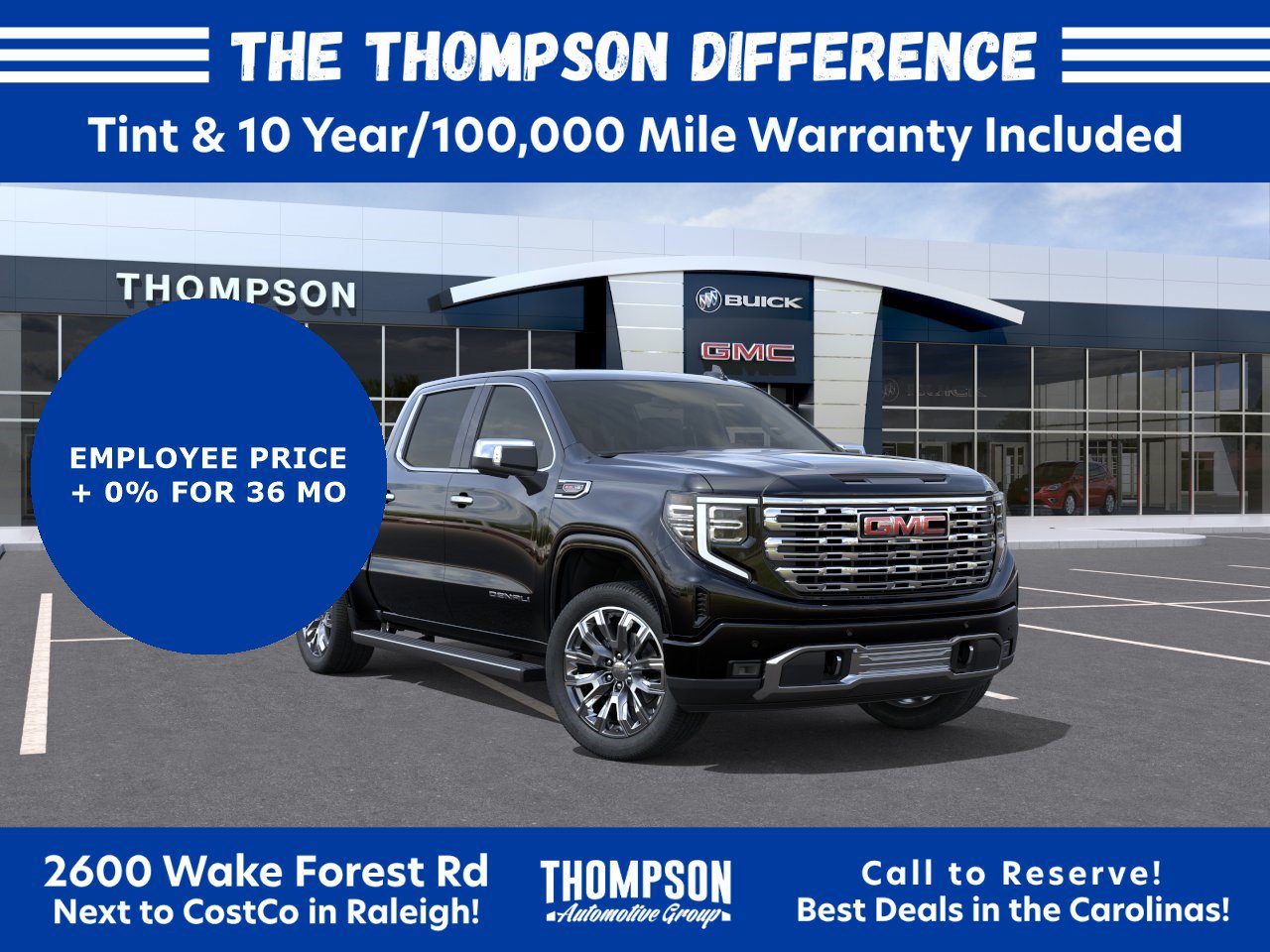 New 2026 GMC Sierra 1500 Denali w/ Denali Reserve Package