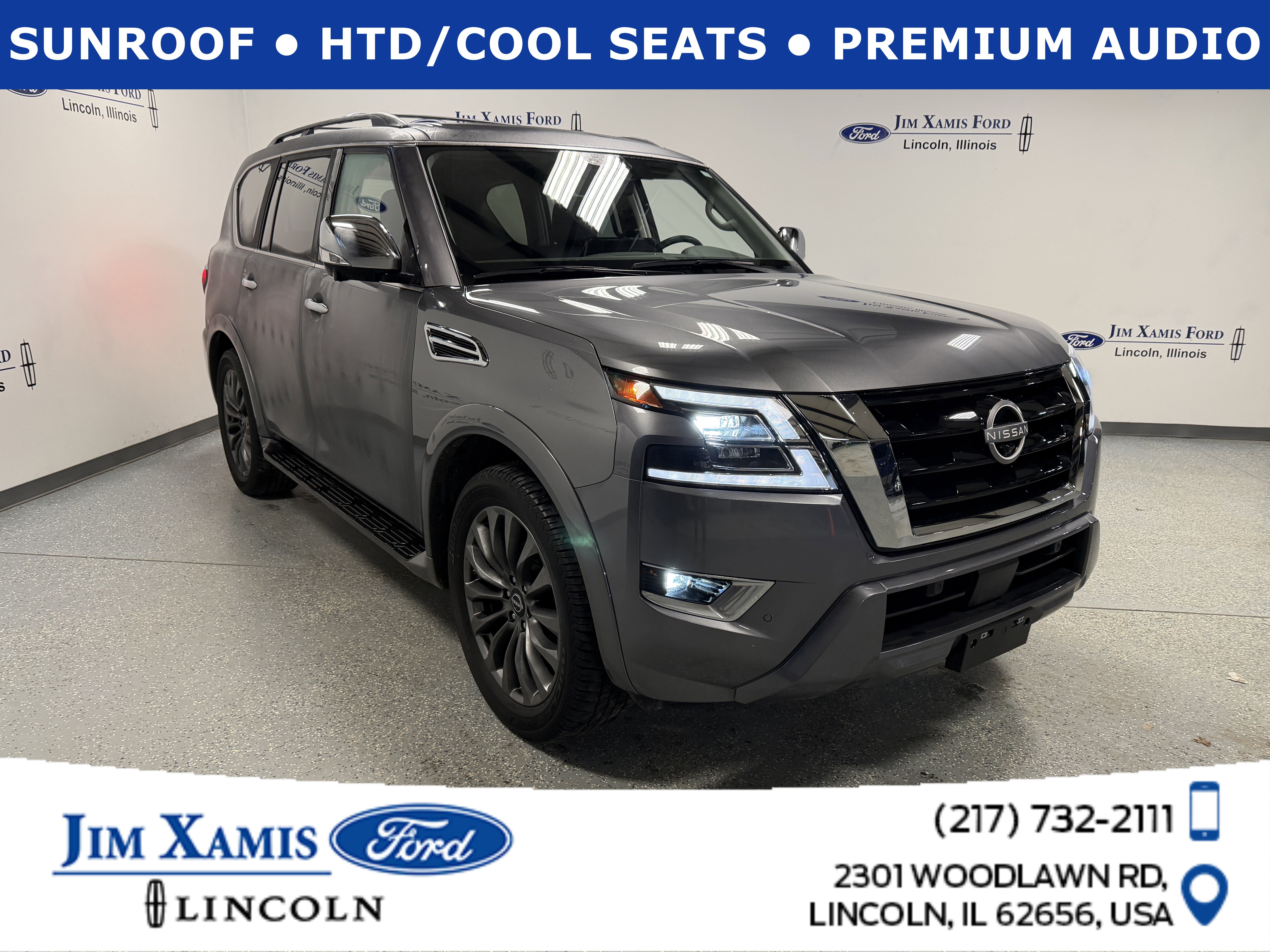 Used 2024 Nissan Armada Platinum w/ Captain's Chairs Package