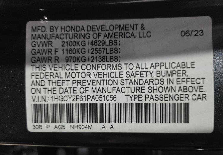 Used 2023 Honda Accord EX-L image 7