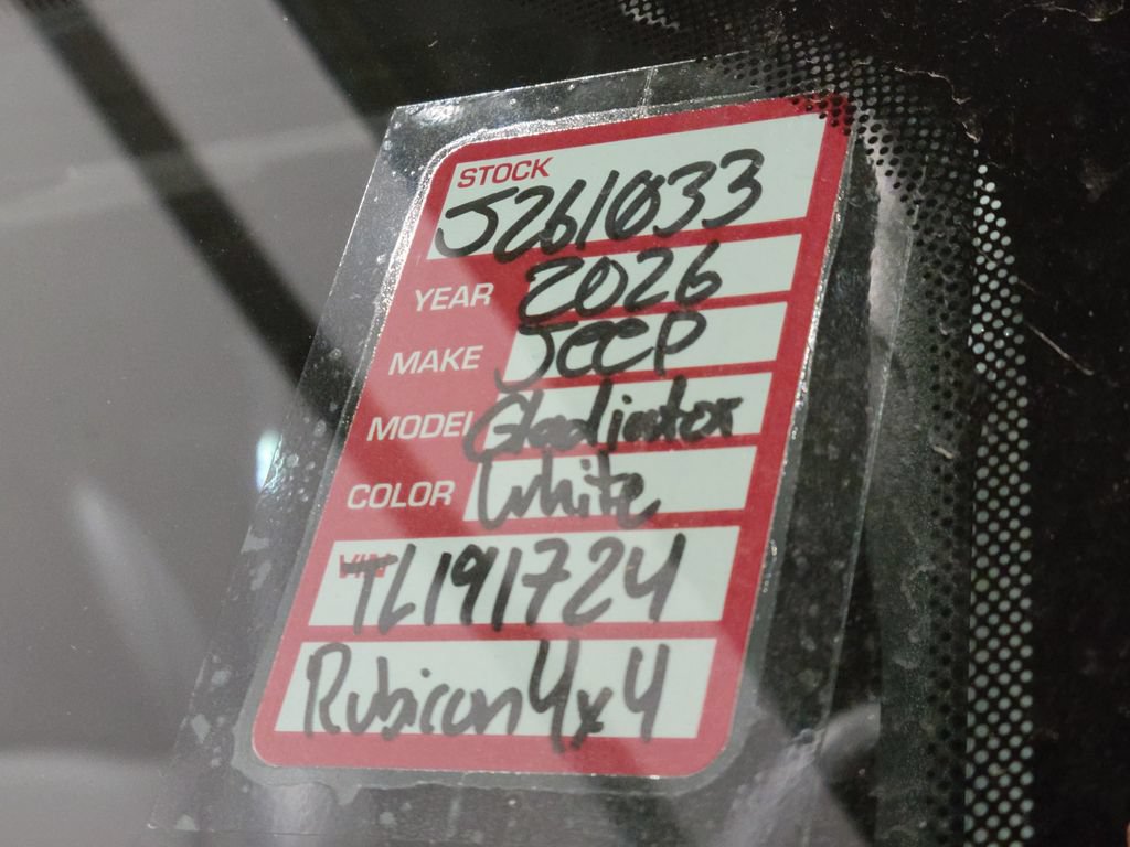 New 2026 Jeep Gladiator Rubicon AWD/4WD image 24