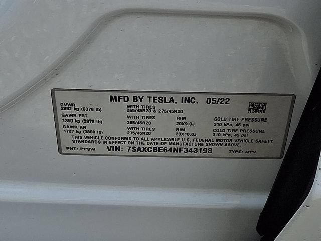 Used 2022 Tesla Model X Plaid AWD/4WD image 26