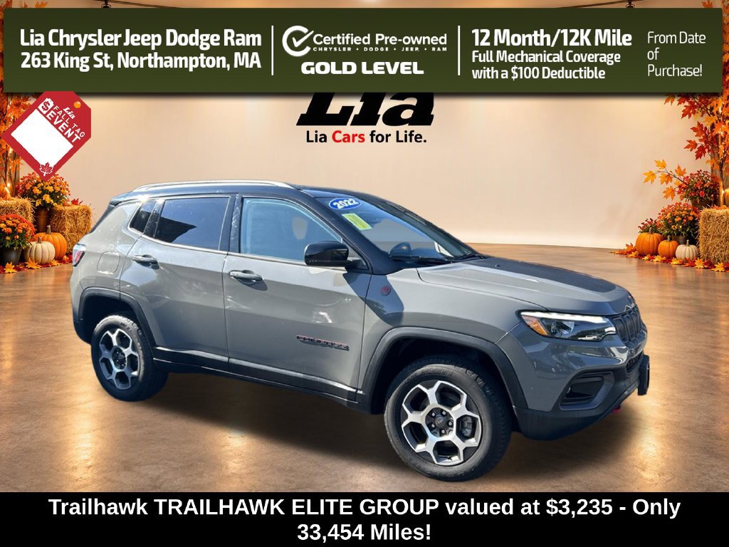 Certified 2022 Jeep Compass Trailhawk w/ Trailhawk Elite Group