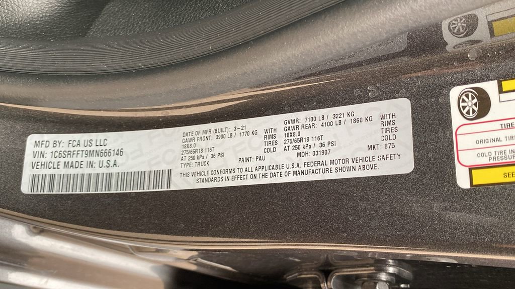 Used 2021 RAM 1500 Big Horn AWD/4WD image 32