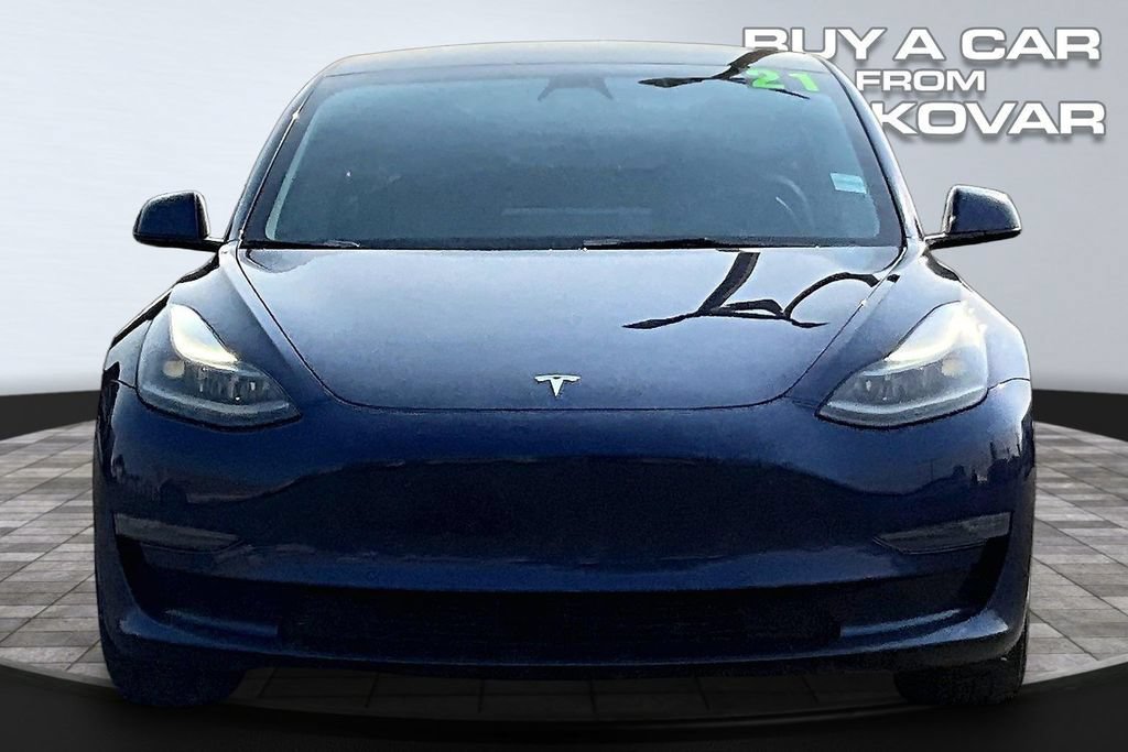 Used 2021 Tesla Model 3 Long Range AWD/4WD image 3
