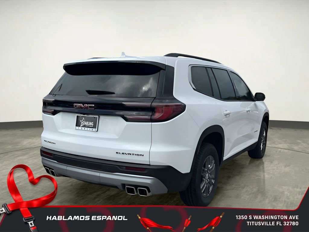 New 2025 GMC Acadia Elevation w/ LPO, Floor Liner Package image 4