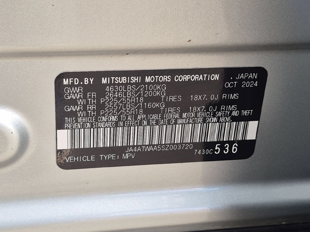 Used 2025 Mitsubishi Eclipse Cross SE AWD/4WD image 36