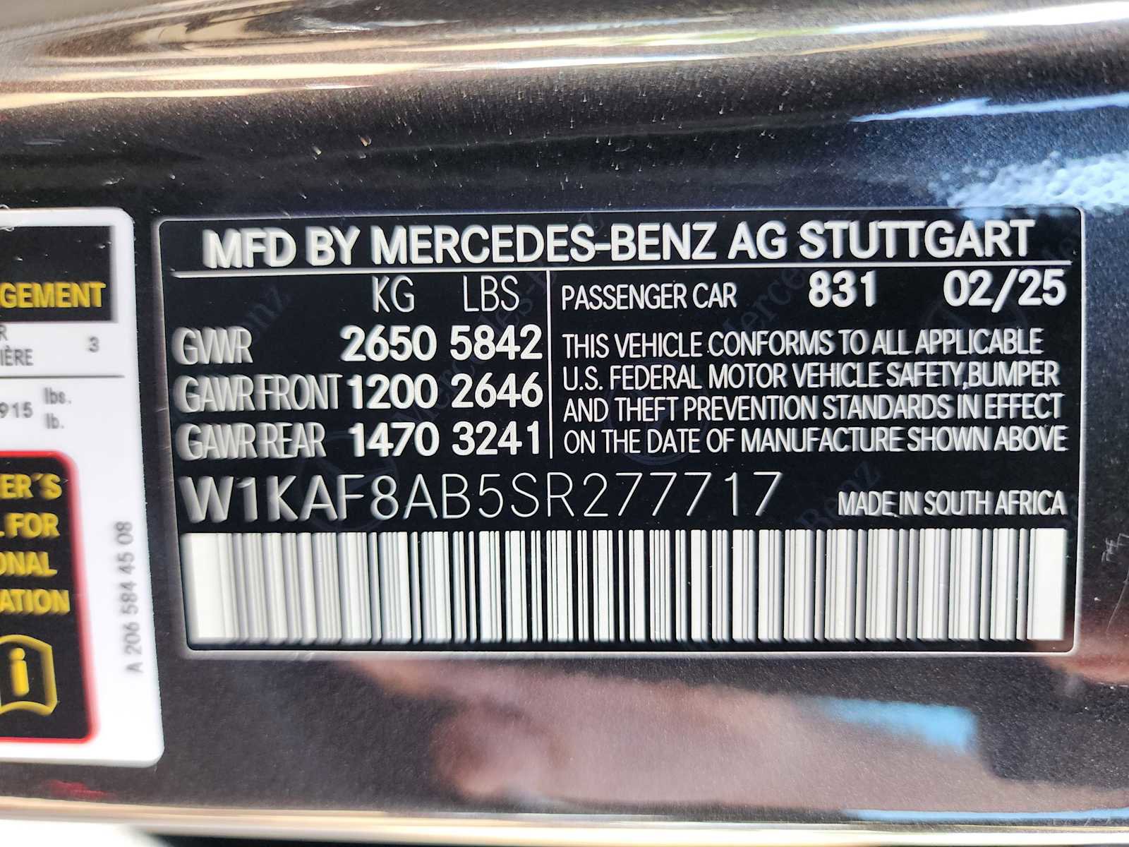 New 2025 Mercedes-Benz C 36 AMG S image 28