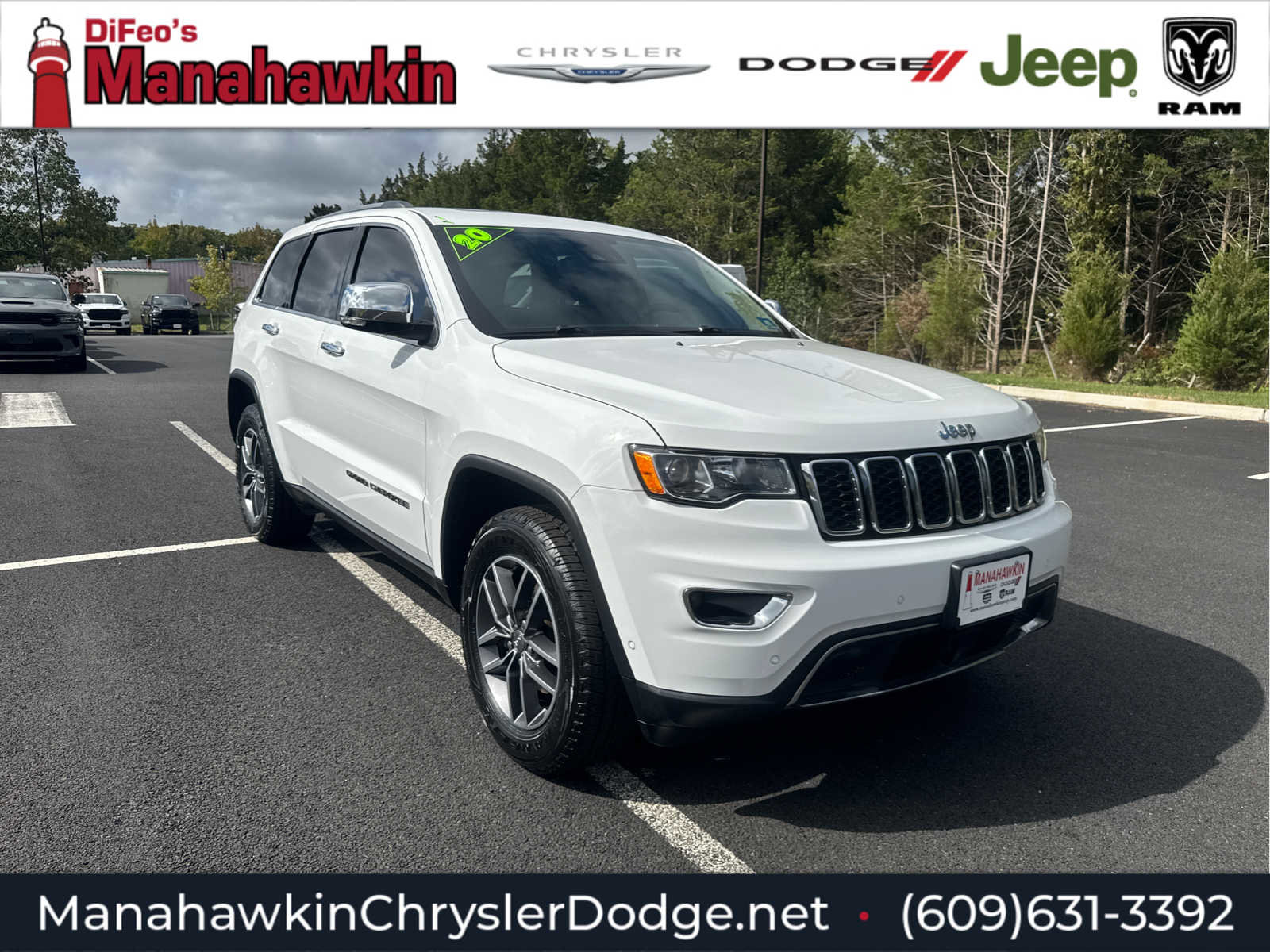 Certified 2020 Jeep Grand Cherokee Limited image 1