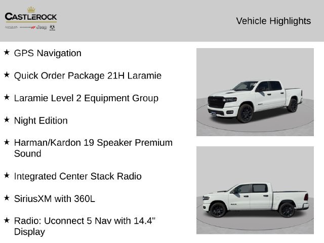 New 2026 RAM 1500 Laramie w/ Night Edition AWD/4WD image 2