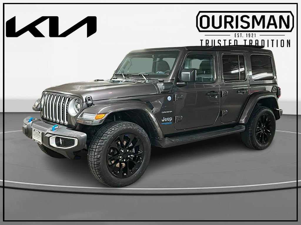 Used 2022 Jeep Wrangler Unlimited Sahara w/ Cold Weather Group image 2