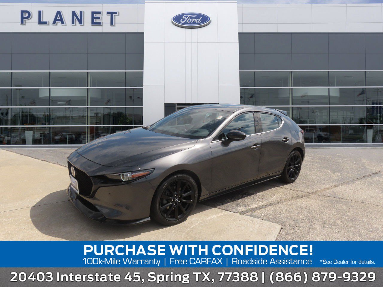 Used 2021 MAZDA MAZDA3 Hatchback w/Premium Plus Pkg AWD/4WD image 1