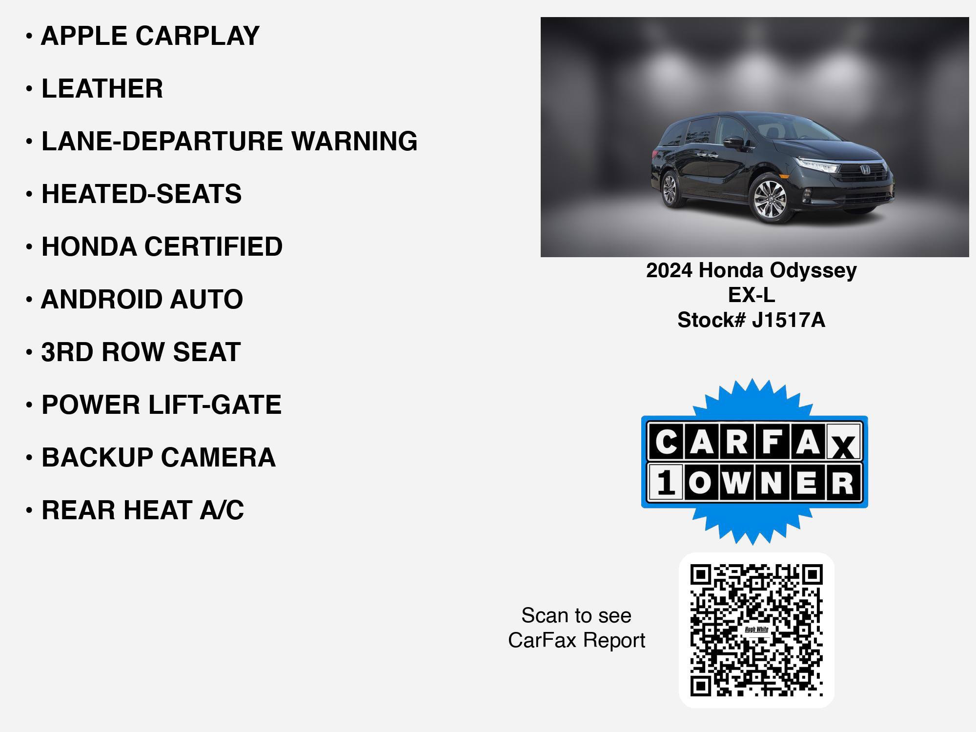 Used 2024 Honda Odyssey EX-L image 7