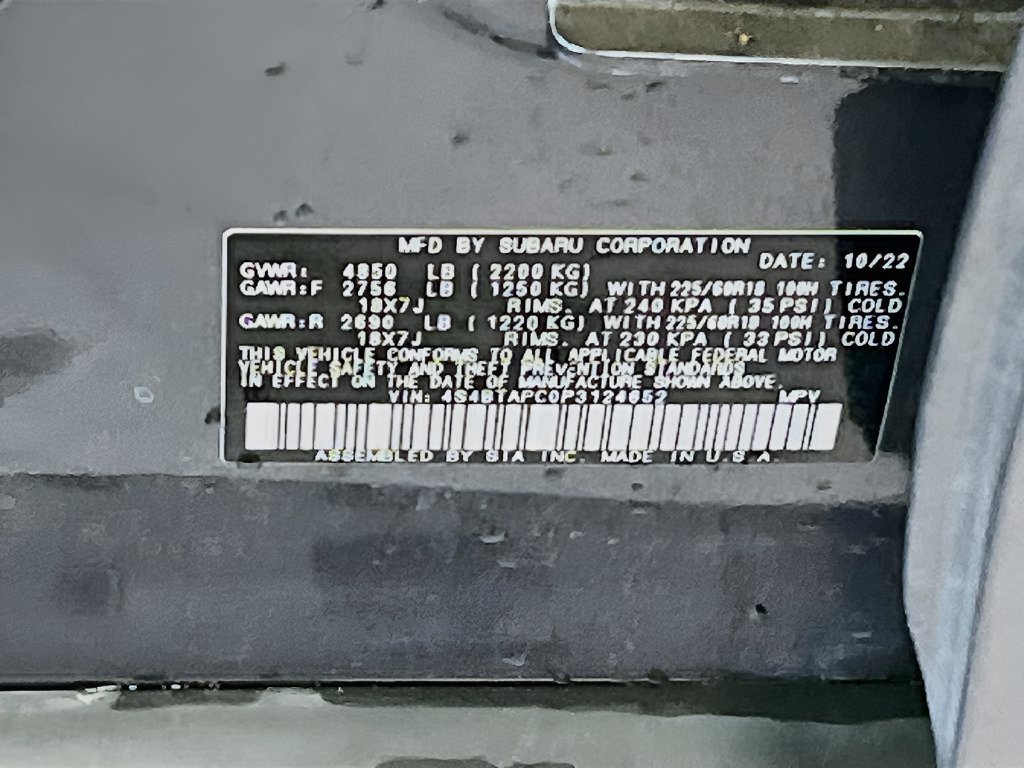 Used 2023 Subaru Outback Touring AWD/4WD image 33