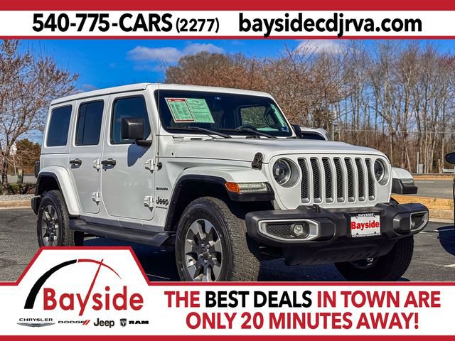 Used 2023 Jeep Wrangler Sahara w/ LED Lighting Group image 1
