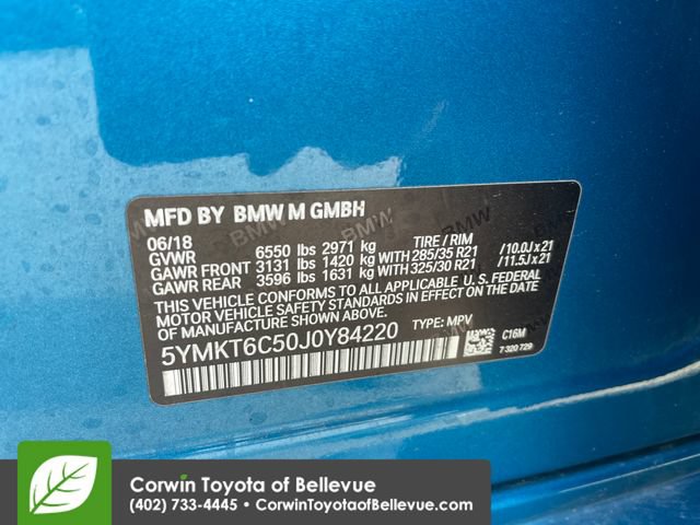 Used 2018 BMW X5 M w/ Executive Package AWD/4WD image 30