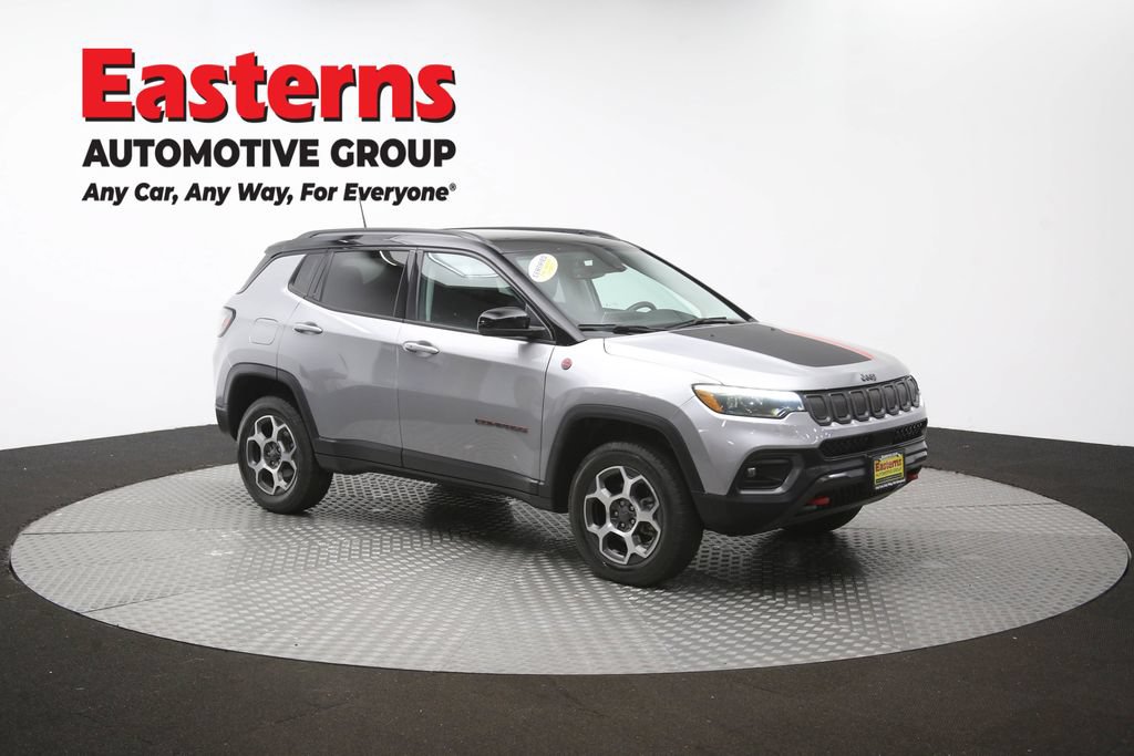 Used 2022 Jeep Compass Trailhawk w/ Trailhawk Elite Group AWD/4WD image 50
