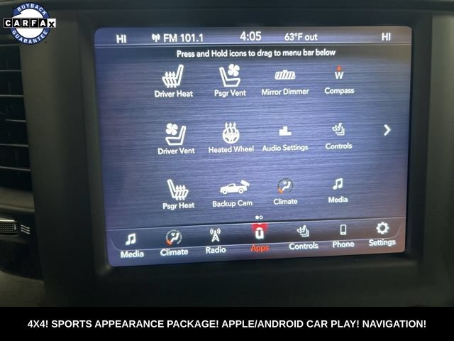 Used 2021 RAM 1500 Laramie w/ Sport Appearance Package AWD/4WD image 22