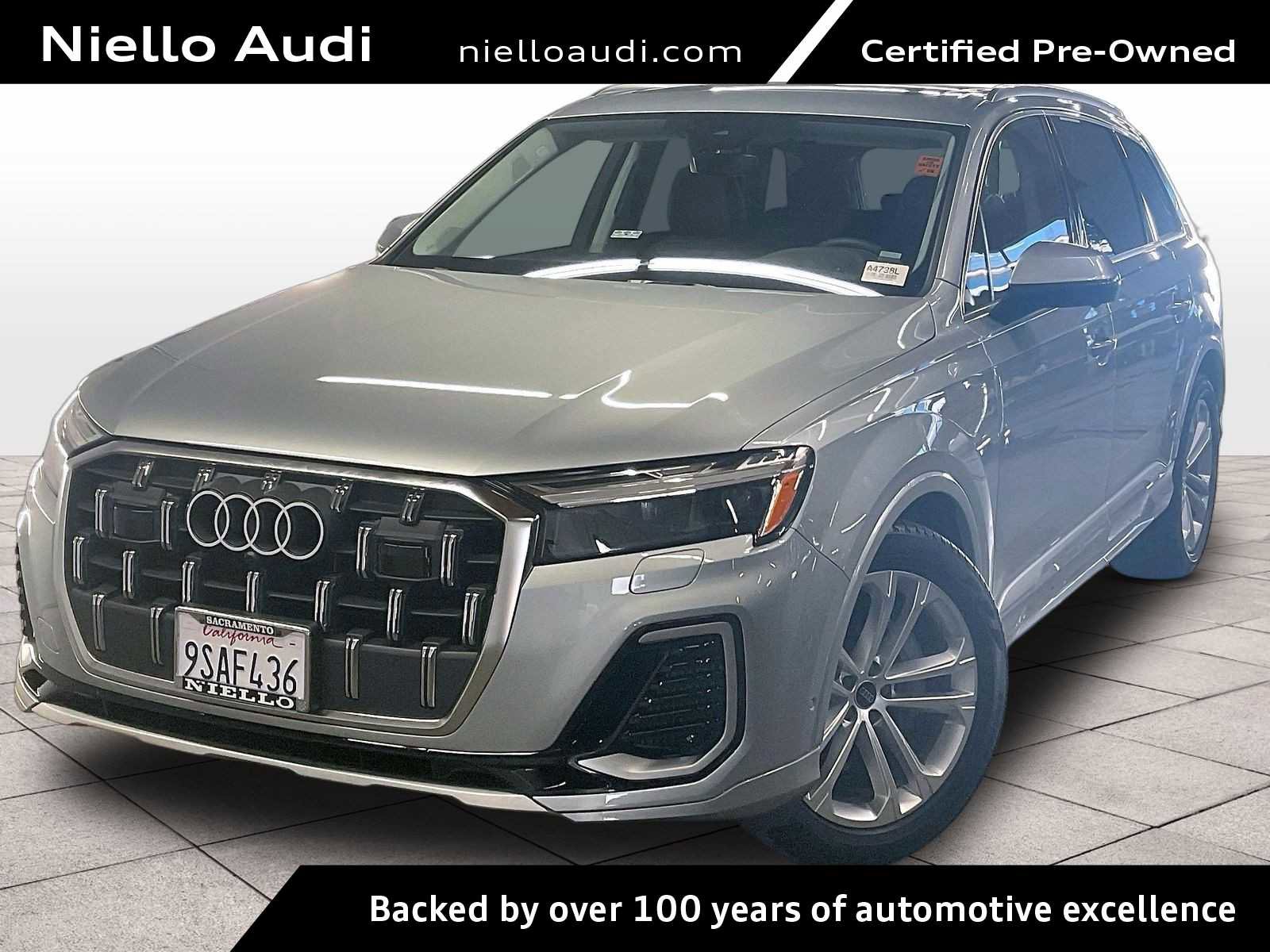 Certified 2025 Audi Q7 3.0T Premium Plus w/ Premium Plus Package