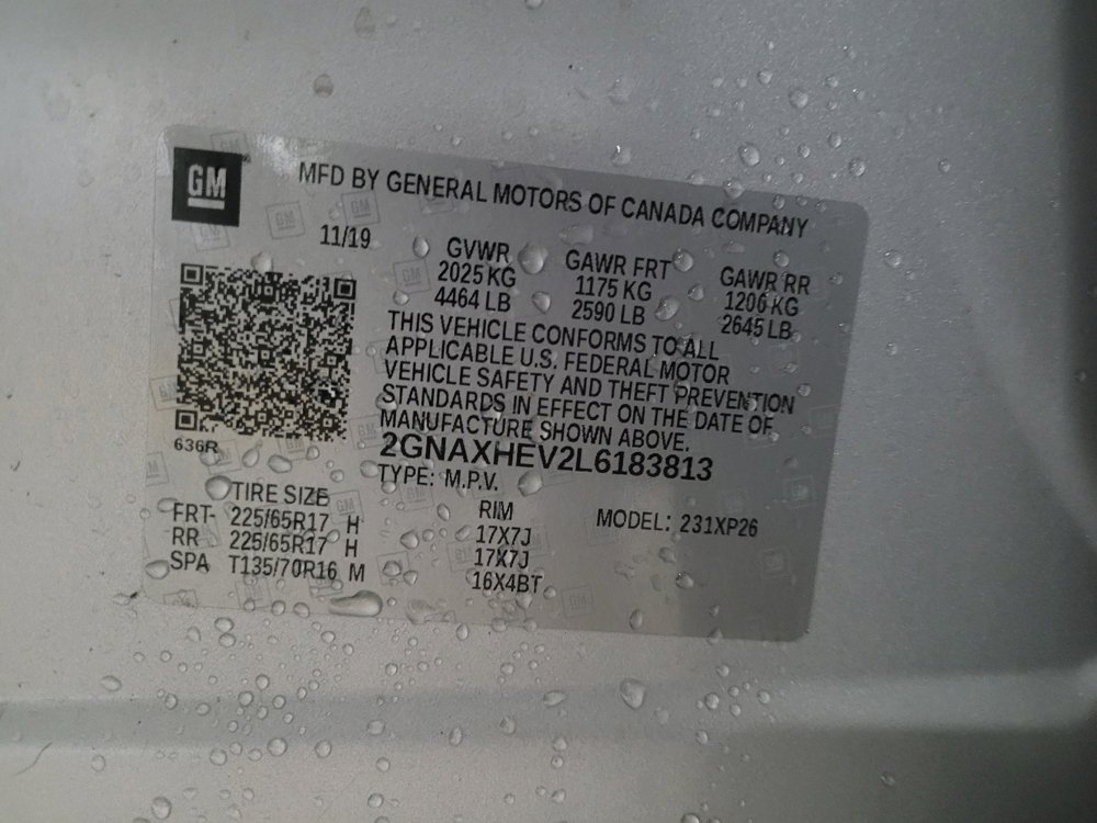 Used 2020 Chevrolet Equinox LS w/ LS Convenience Package FWD image 33