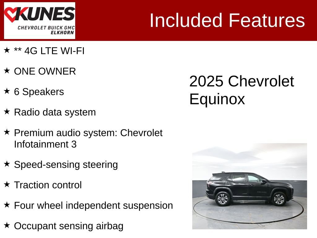 Used 2025 Chevrolet Equinox LT FWD image 3