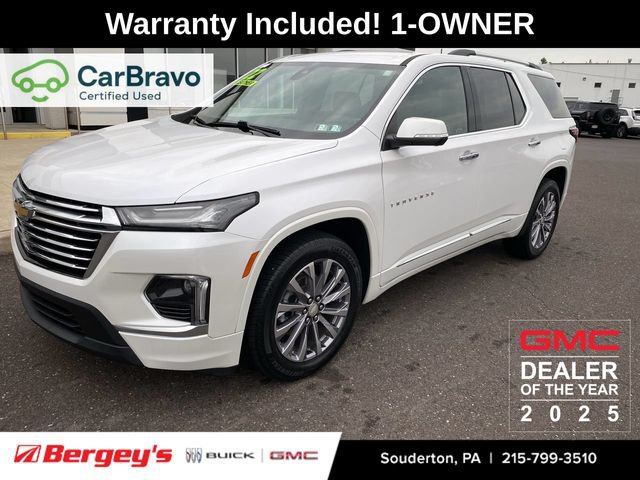 Certified 2022 Chevrolet Traverse Premier w/ LPO, Floor Liner Package AWD/4WD video 1