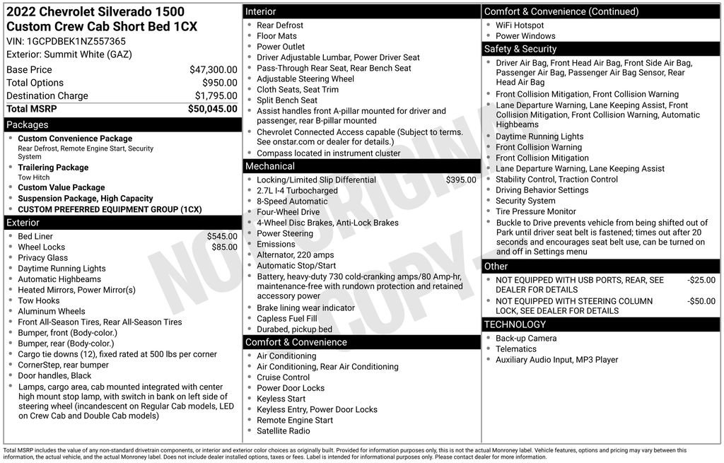 Used 2022 Chevrolet Silverado 1500 Custom image 27