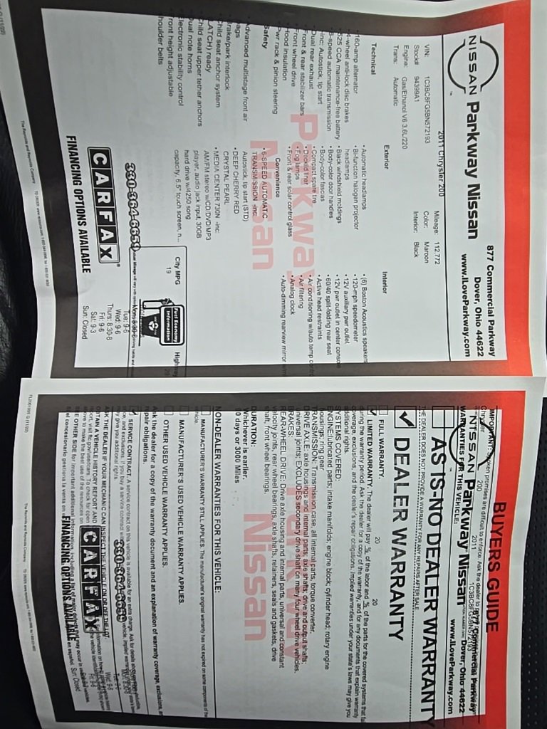 Used 2011 Chrysler 200 S image 31