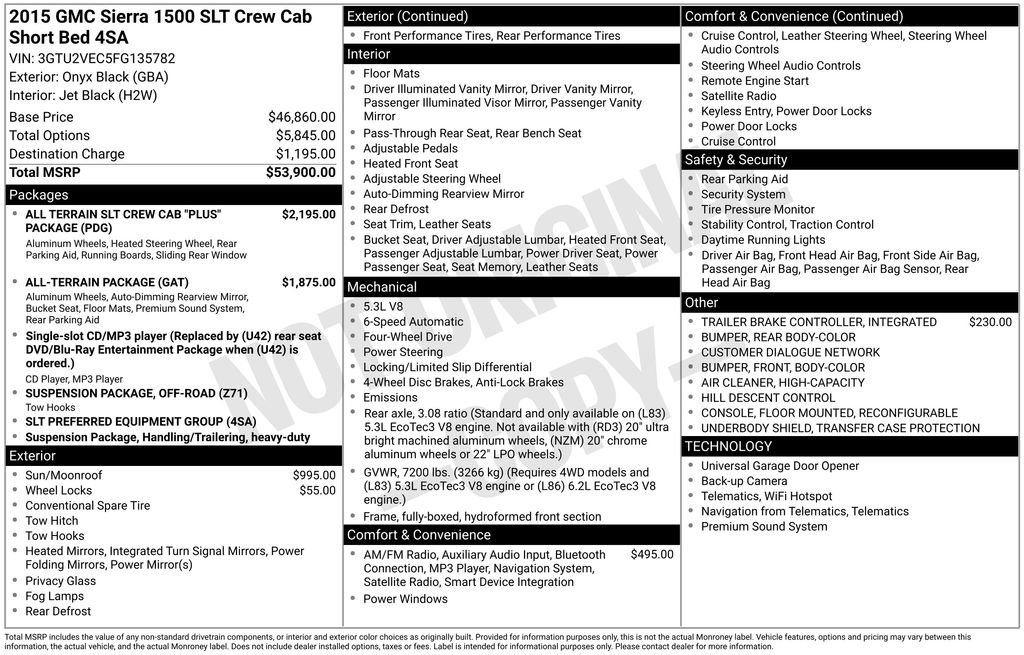 Used 2015 GMC Sierra 1500 SLT image 30