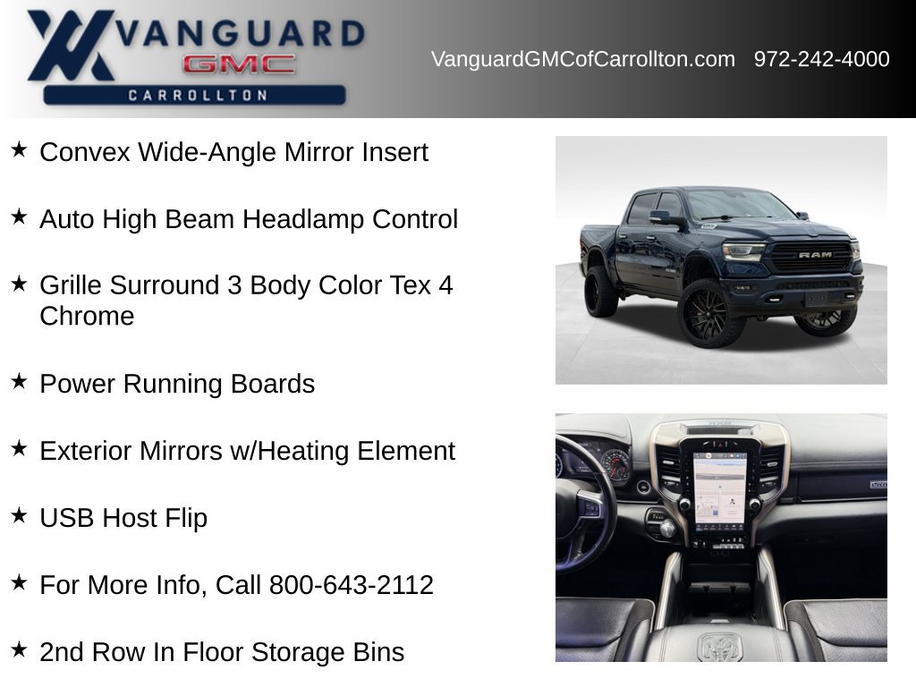 Used 2022 RAM 1500 Laramie w/ Laramie Southwest Edition RWD image 24