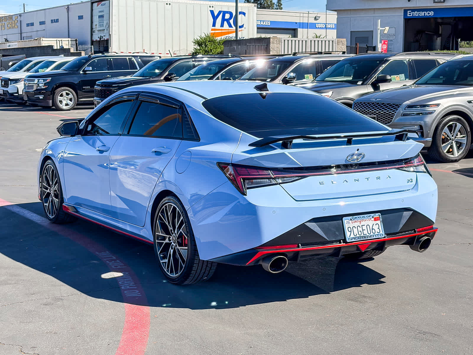 Used 2022 Hyundai Elantra N image 2