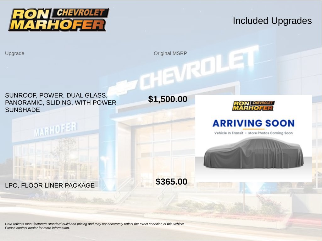 Used 2025 Chevrolet Traverse RS w/ LPO, Floor Liner Package AWD/4WD image 2