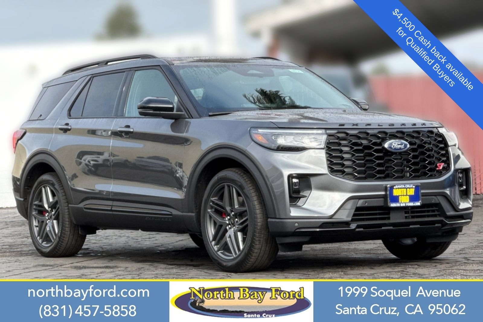 New 2026 Ford Explorer ST w/ Sun And Sound Package